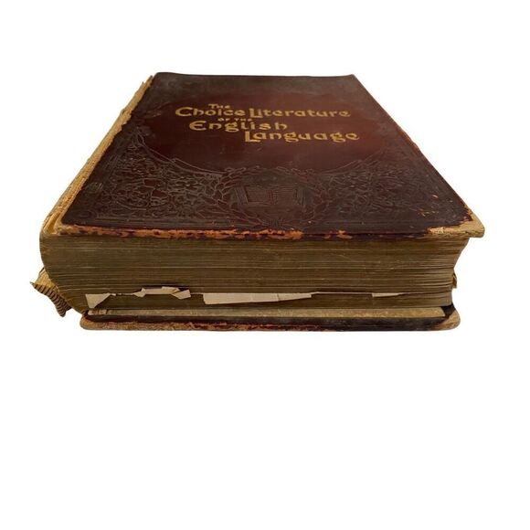 The Choice Literature Of The English Language 1898 Hardcover Book Antique - Picture 16 of 16